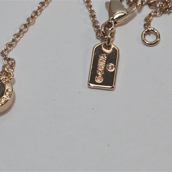 Coach‎ Rose Gold Pendant Necklace - Picture 5 of 5